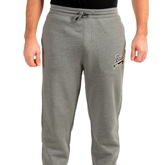 Hugo Boss X Russell Athletic Men's Jafa_RA_2 Gray Track Sweat